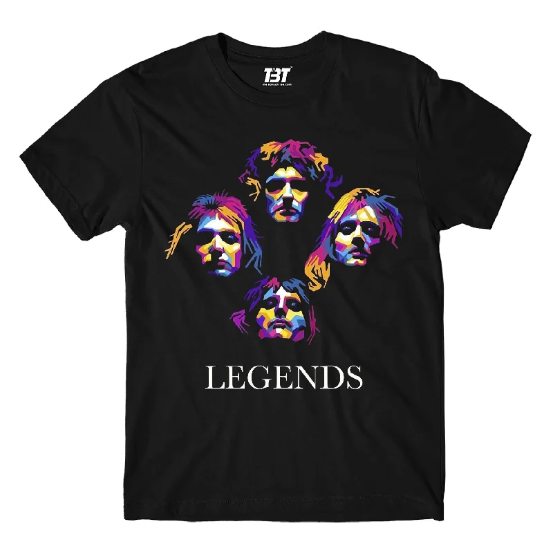 heather grey tie-front t-shirts cute -Queen T shirt - Legends