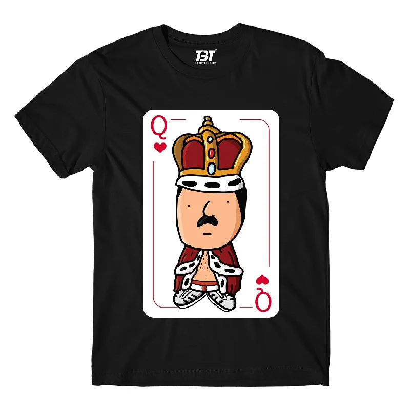 lilac pocket t-shirts versatile -Queen T shirt - The Queen Card