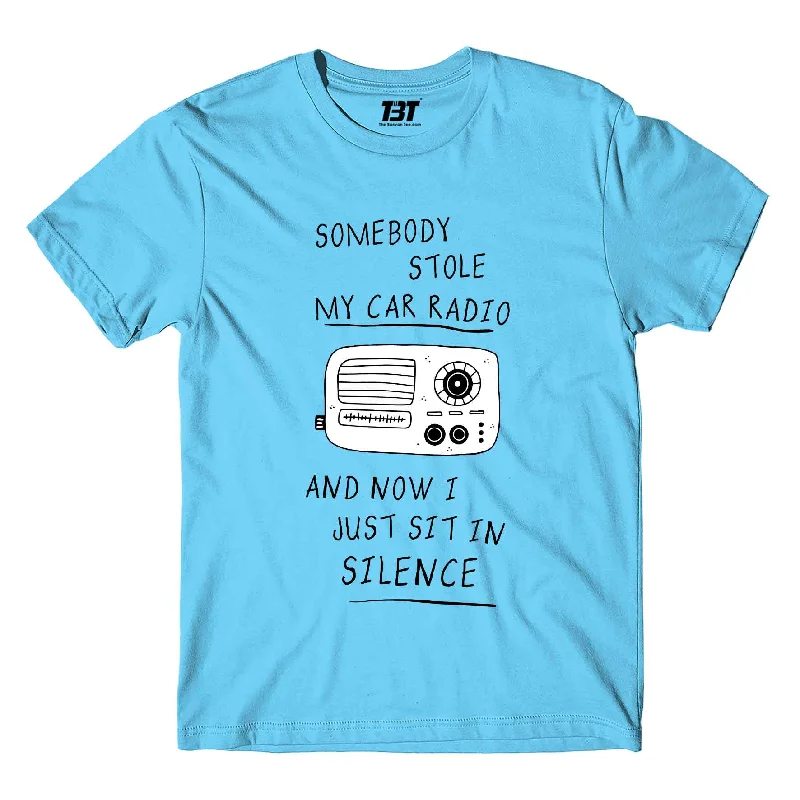 indigo cropped t-shirts chic -Twenty One Pilots T shirt - Car Radio