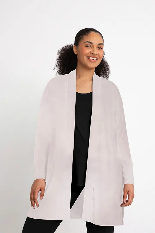 cardigan designer label -Everyday Cardigan Long | Fog