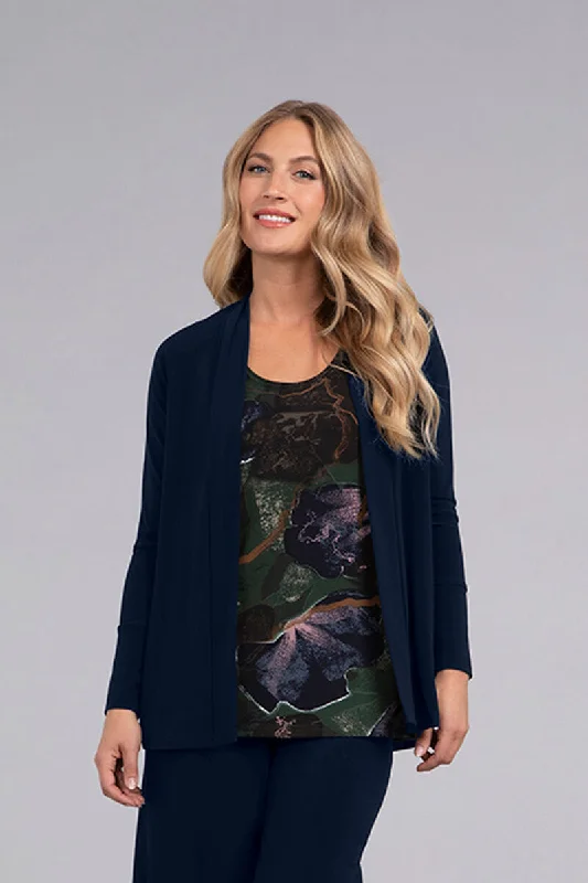 cardigan laidback pattern -Everyday Cardigan | Navy