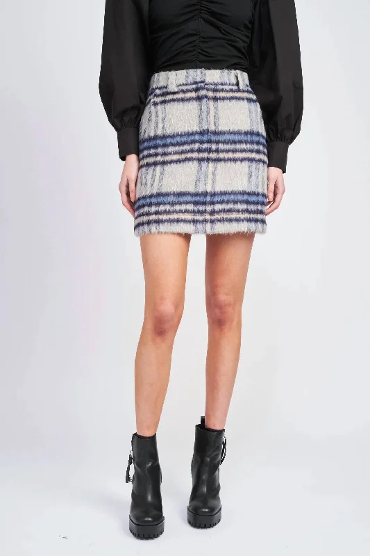 coral skater skirts casual -Demi Mini Skirt In Navy