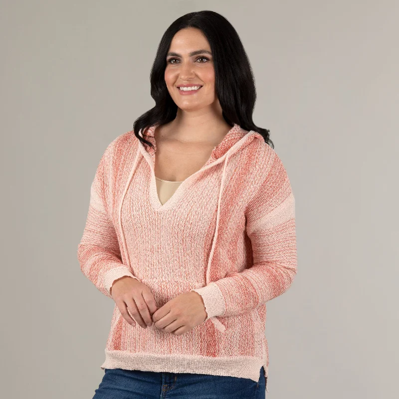 cardigan slouchy fit -Gradient Sweater Hoodie