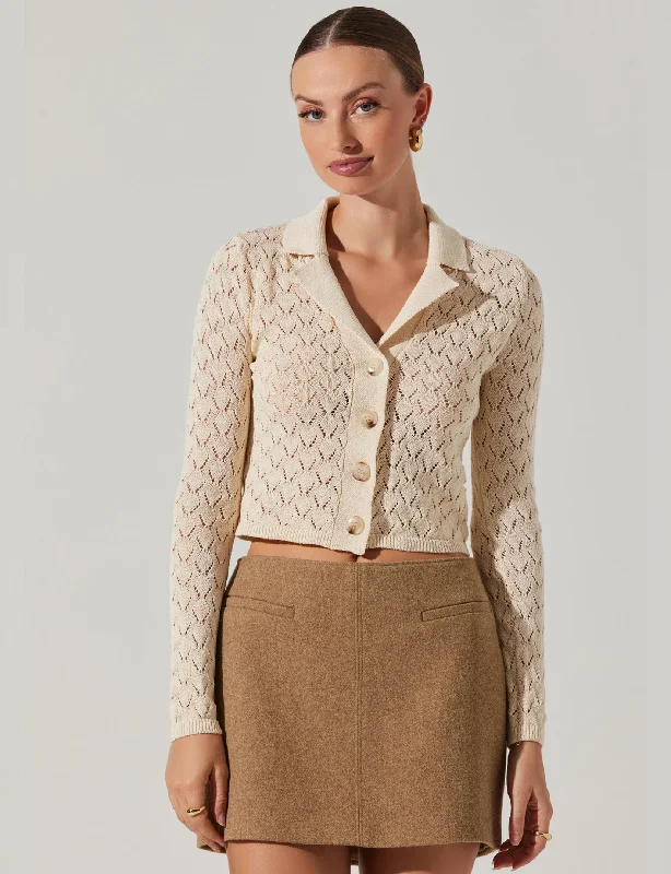 cardigan chic beige -Liorre Sweater, Natural