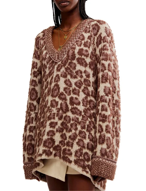 cardigan striking brown -Little Animal Pullover, Grey Antler