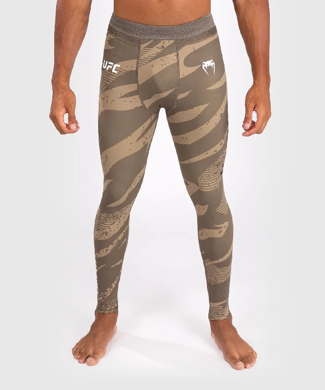 maroon palazzo pants elegant -UFC Adrenaline by Venum Fight Week Performance Men’s Tight - Desert Camo