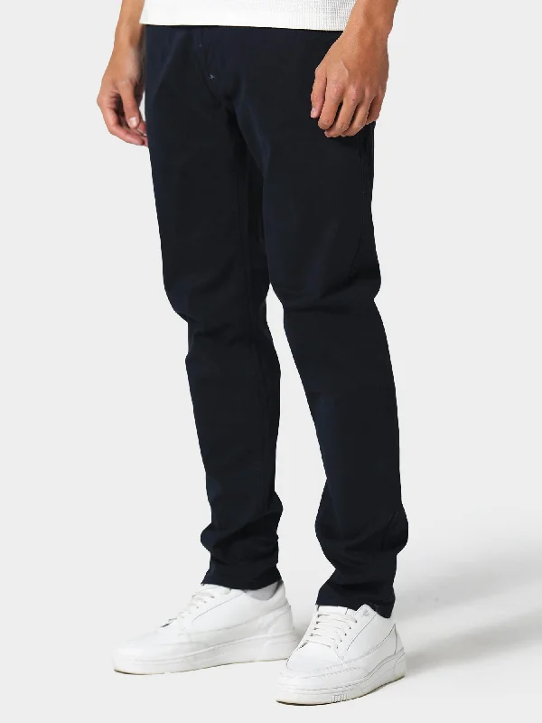 soft beige relaxed fit pants casual -Wellington Navy Chinos